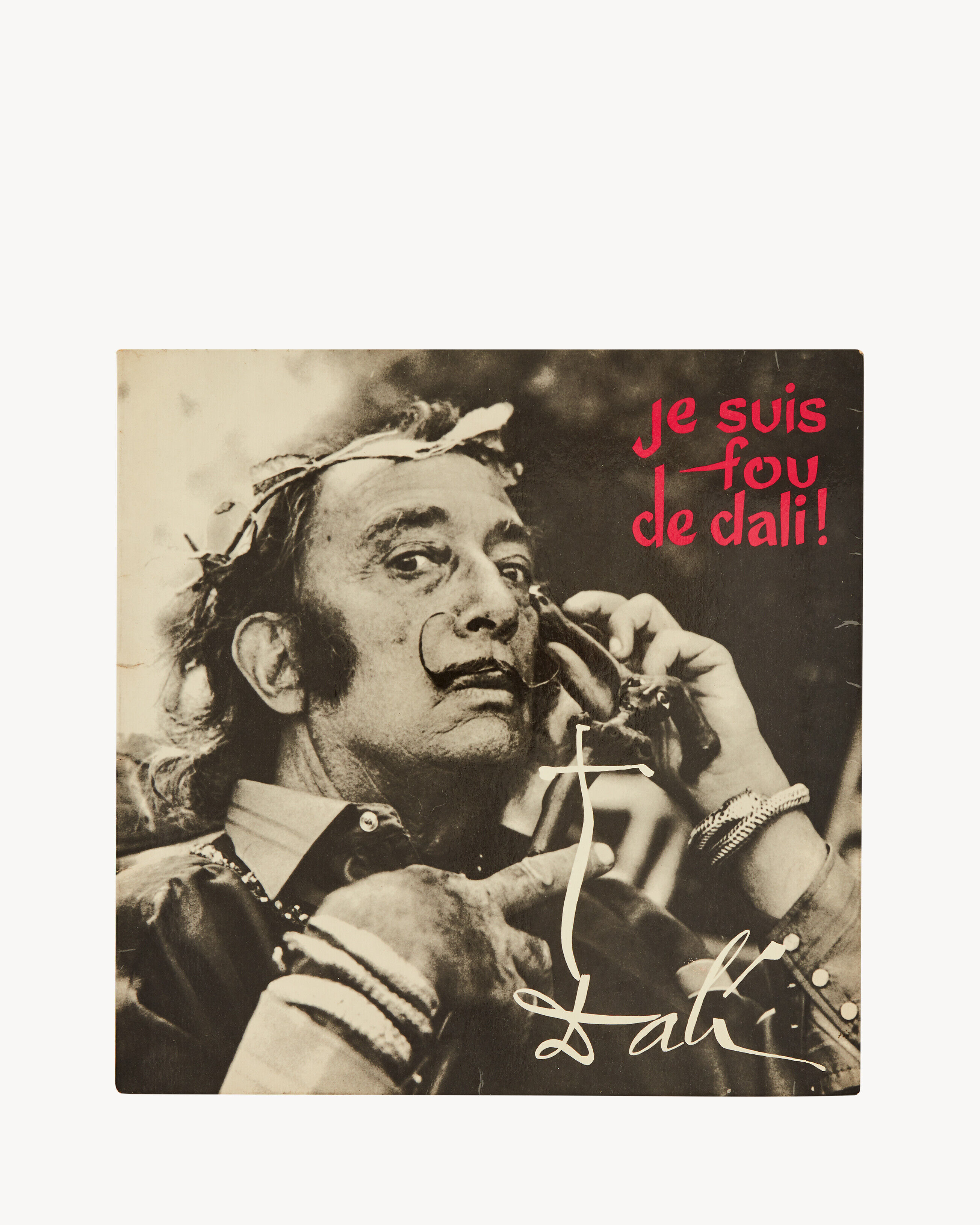 Rive Droite Salvador Dali Je Suis Fou De Dali - Black