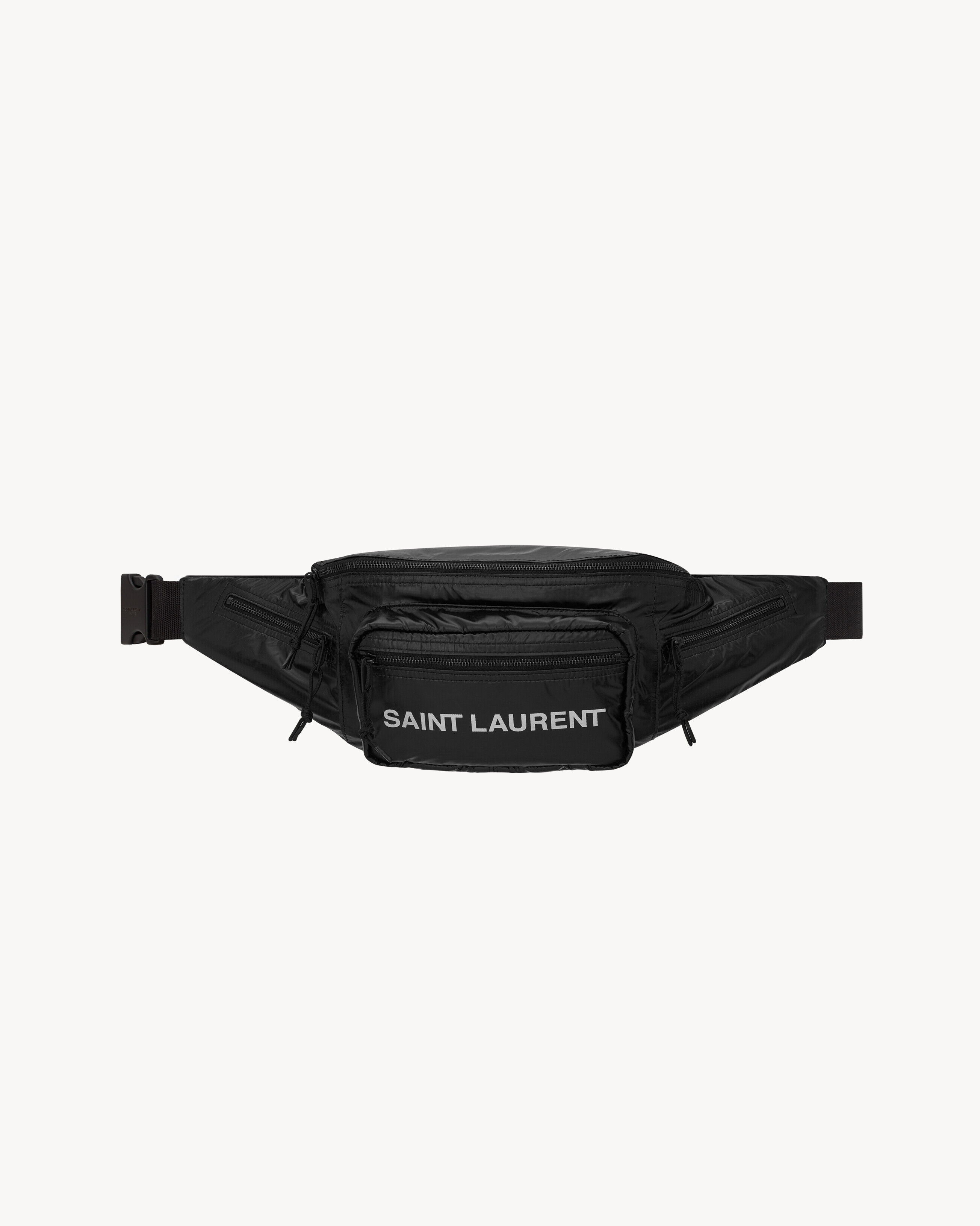 Saint Laurent Nuxx Crossbody Bag In Nylon - Black - Men