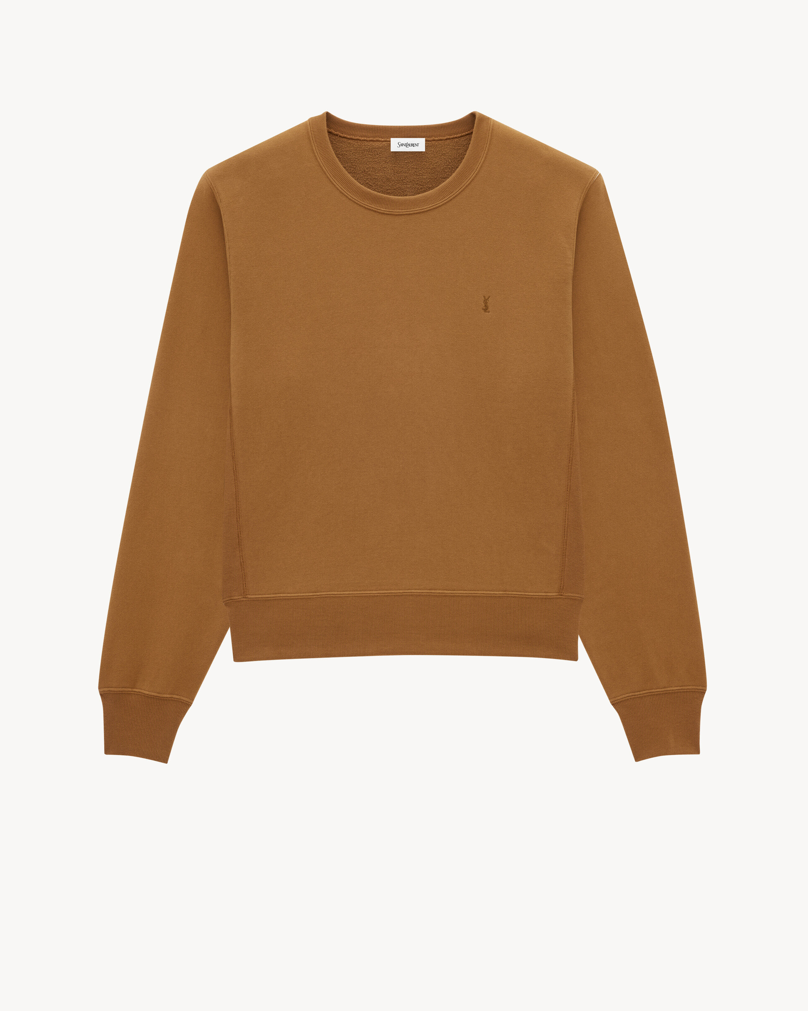 Saint Laurent Cassandre Sweatshirt - Beige - Men - L