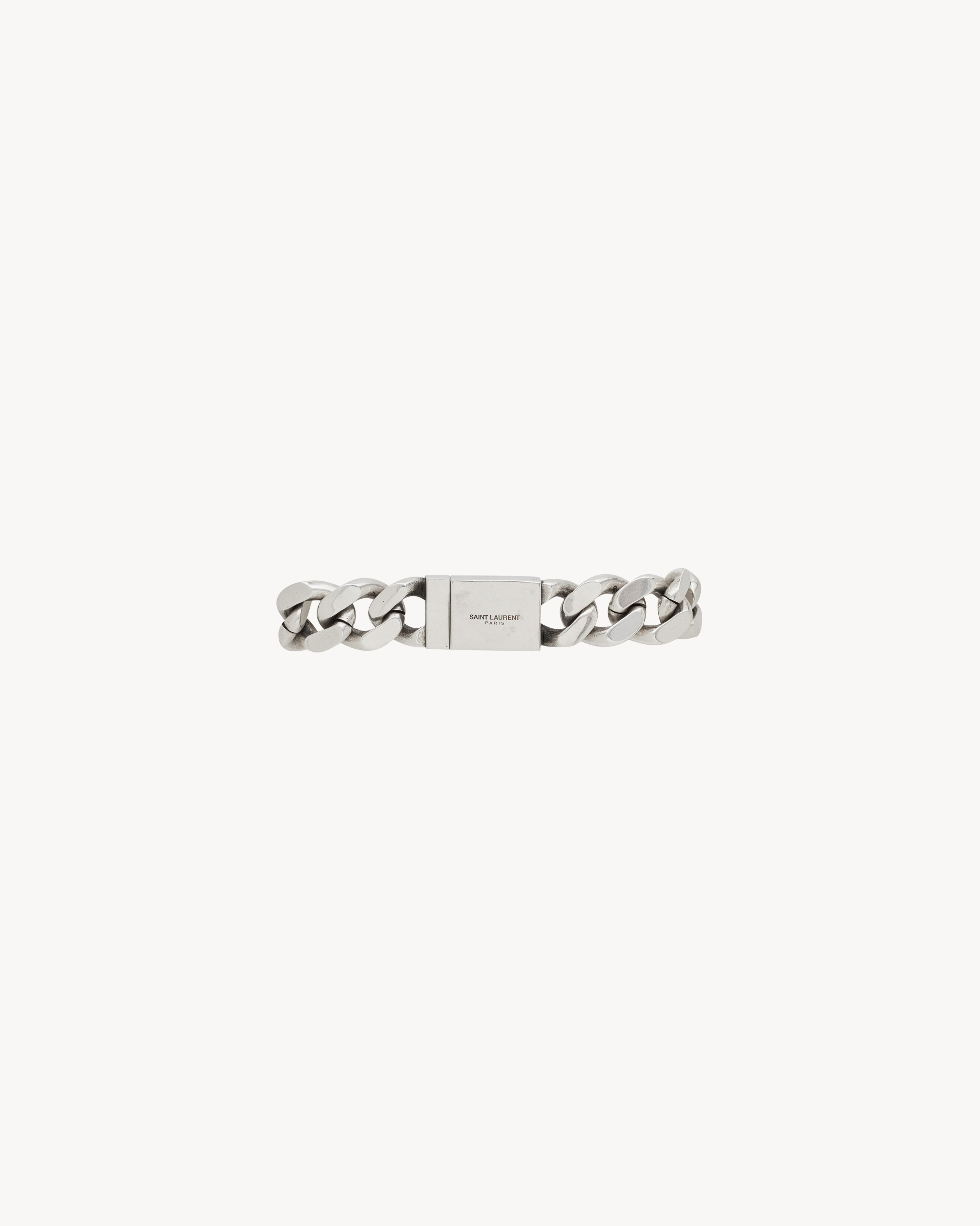 Saint Laurent Chain Bracelet In Metal - Silver