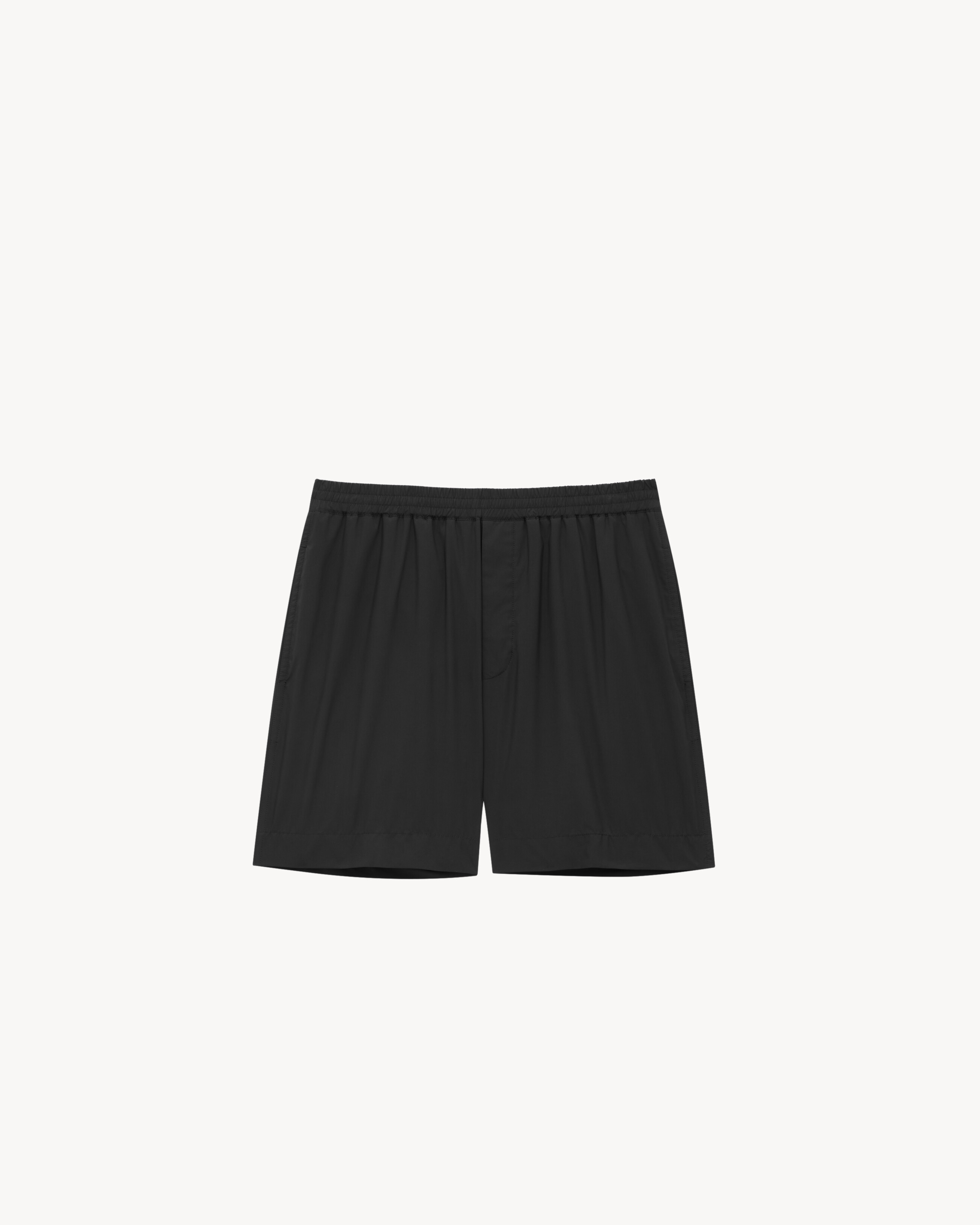 Saint Laurent Shorts In Nylon - Black - Men - 40