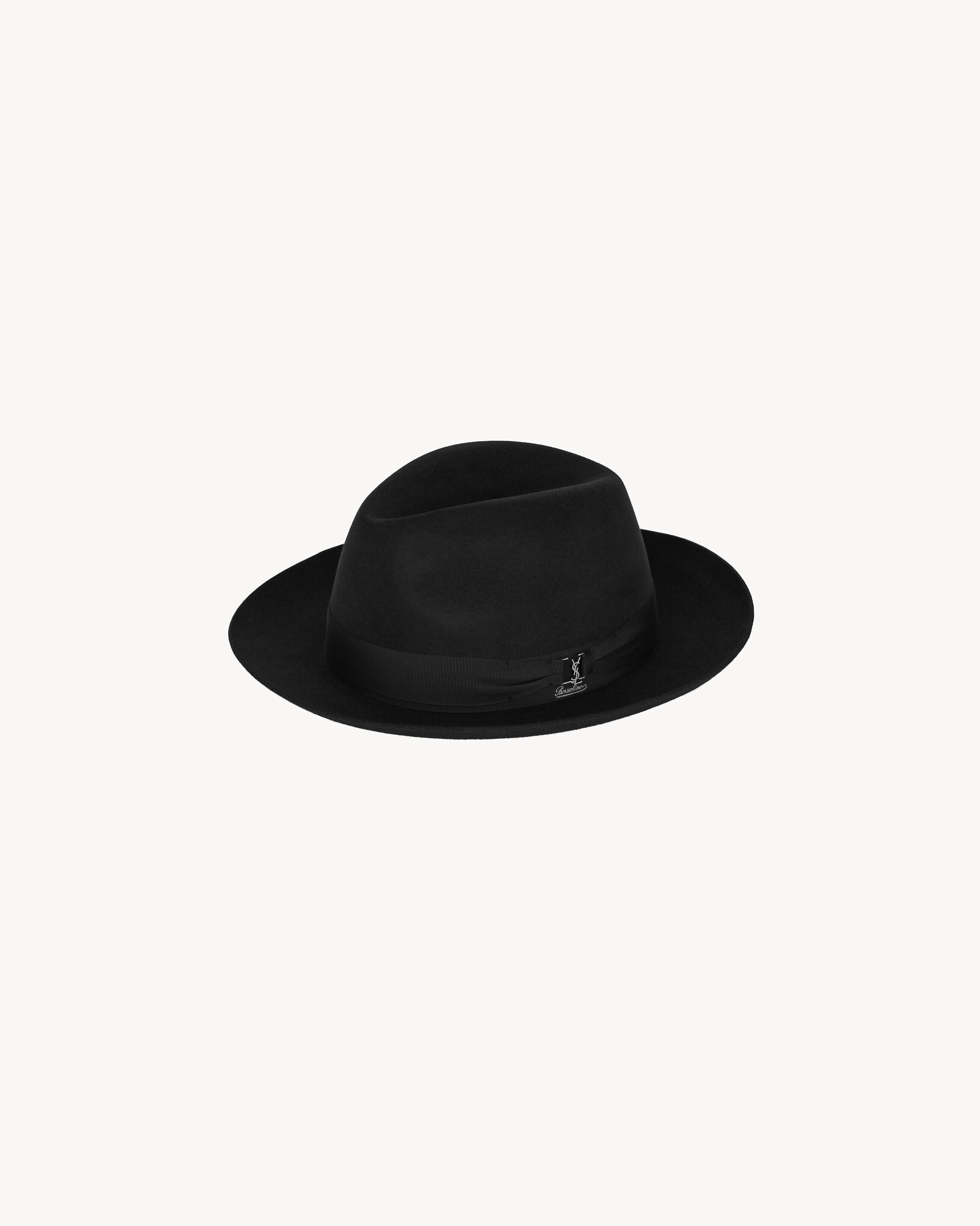 Rive Droite Borsalino Hat In Wool Felt - Black