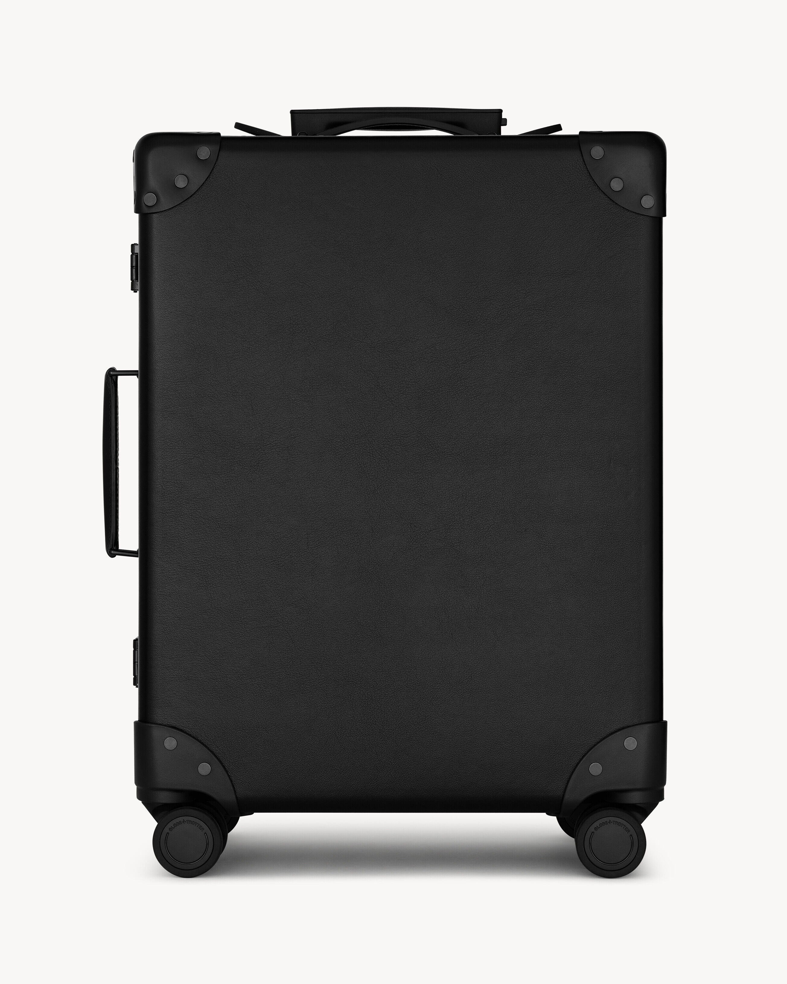 Rive Droite Globe-Trotter Suitcase In Leather - Black