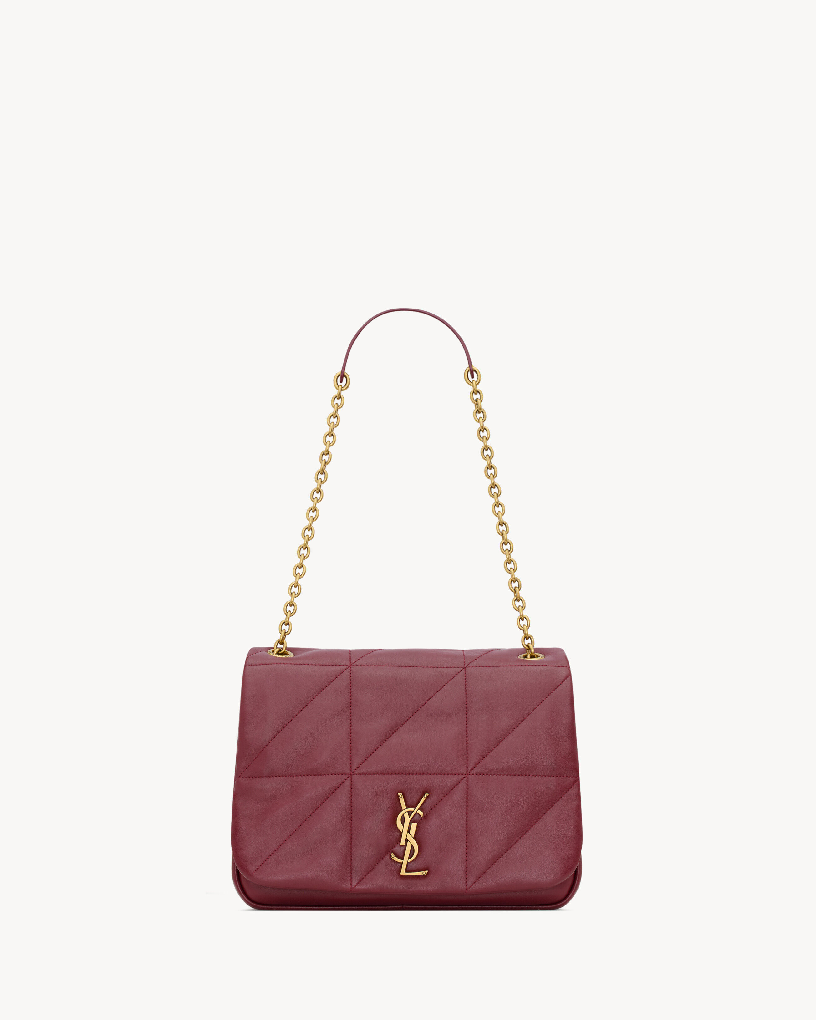 Saint Laurent Jamie 4.3 Medium In Lambskin - Red - Women