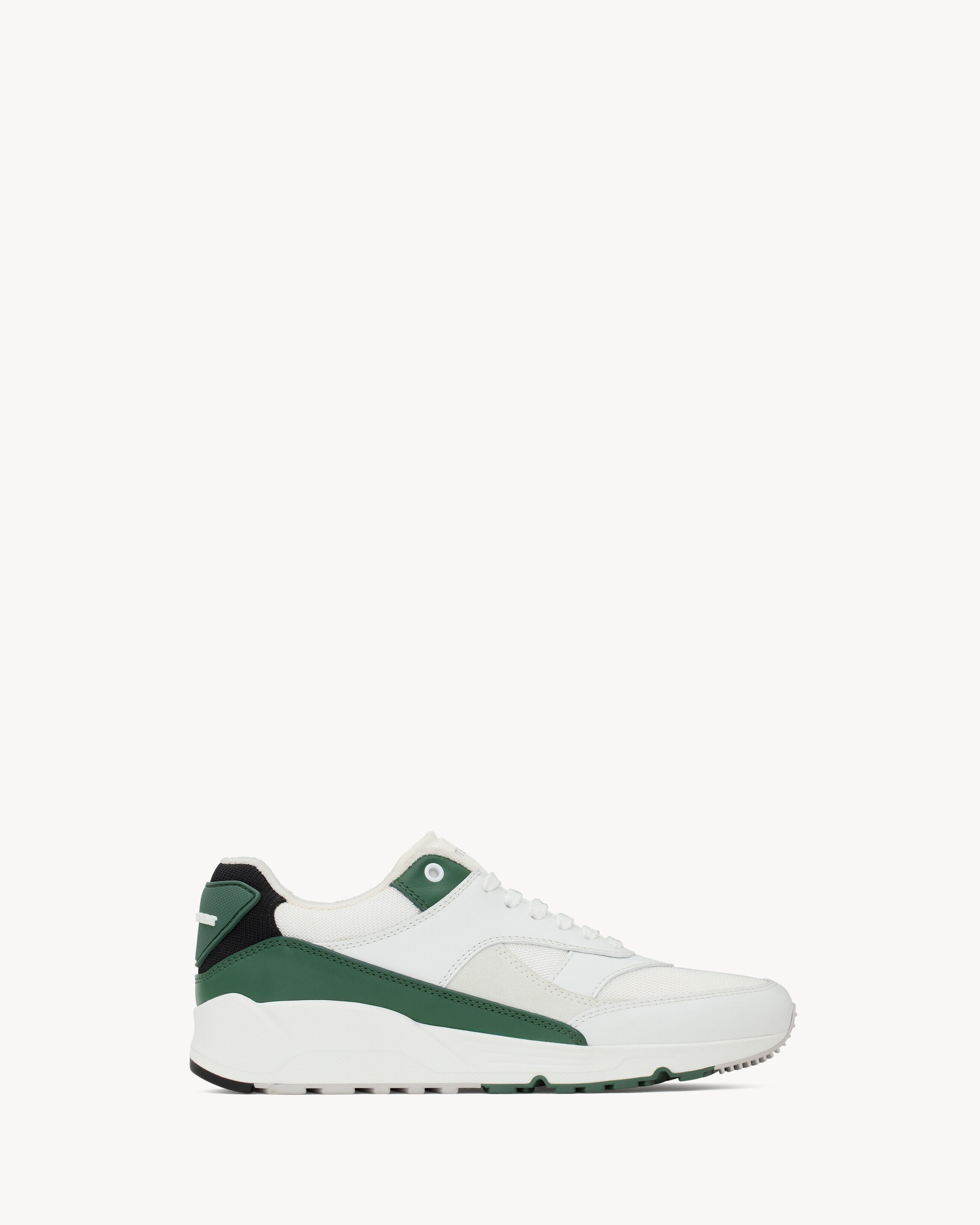 Saint Laurent Bump Sneakers In Smooth Leather - White - Men - 39.5