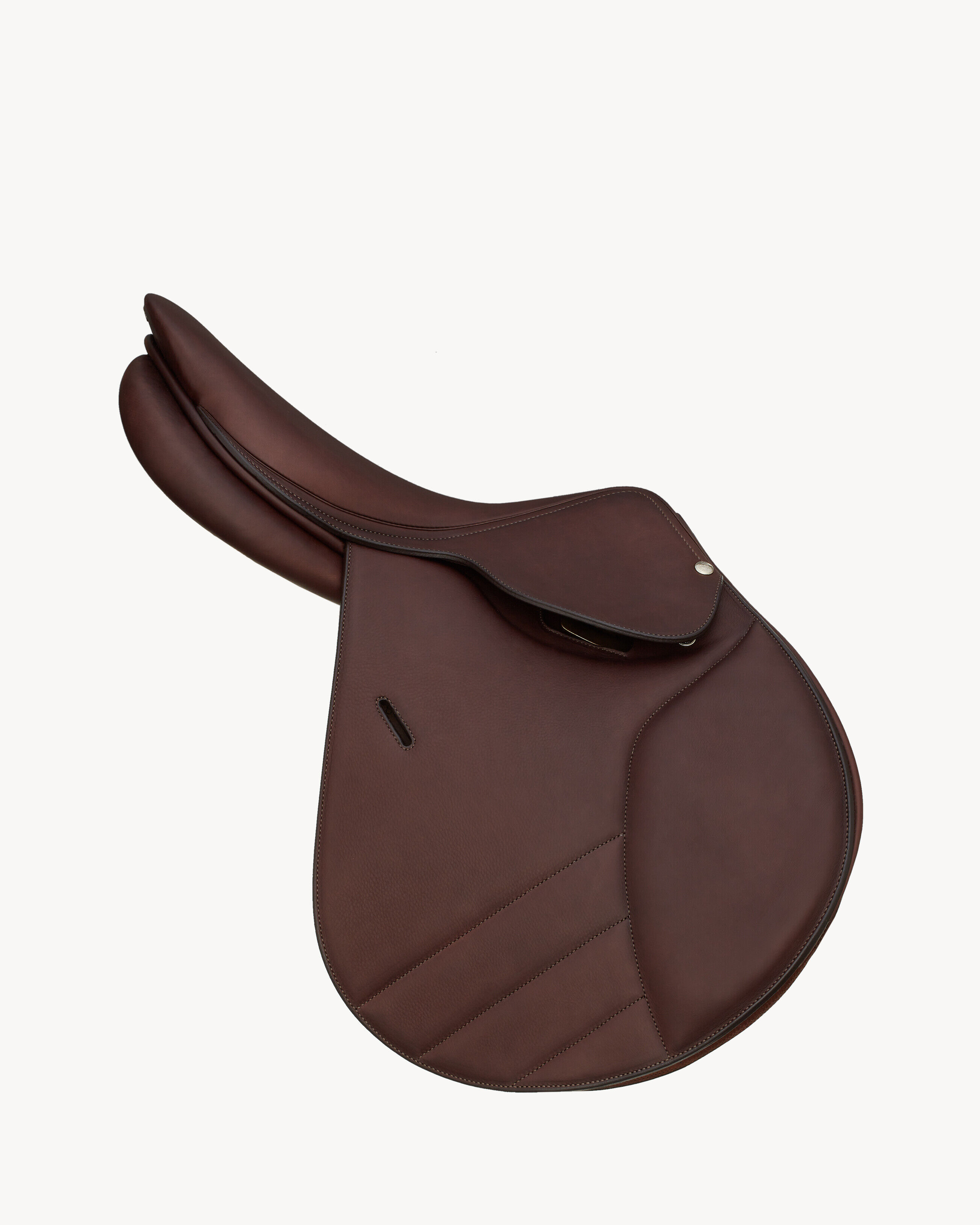 Rive Droite Butet Saddle Cso In Leather Lined 17.5 - Amber