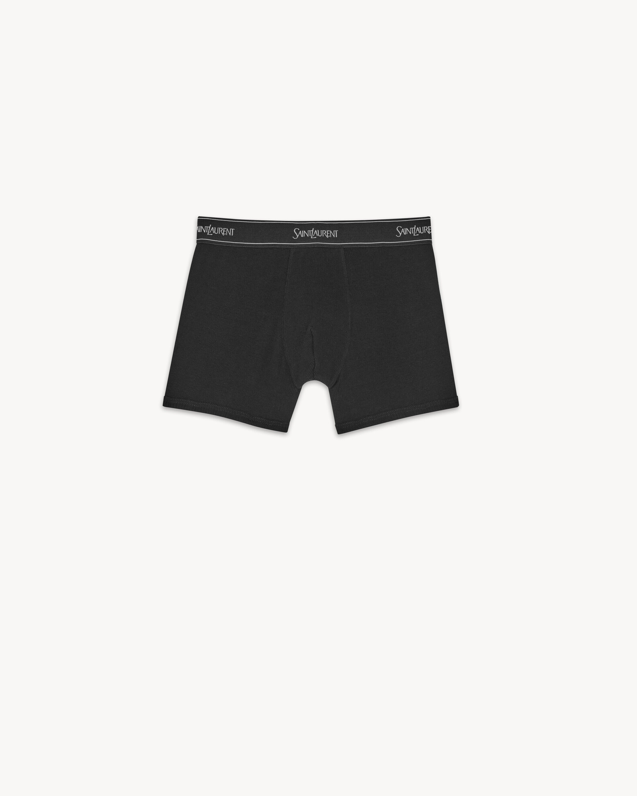 Saint Laurent Saint Laurent Boxer Briefs - Black - Men - XS