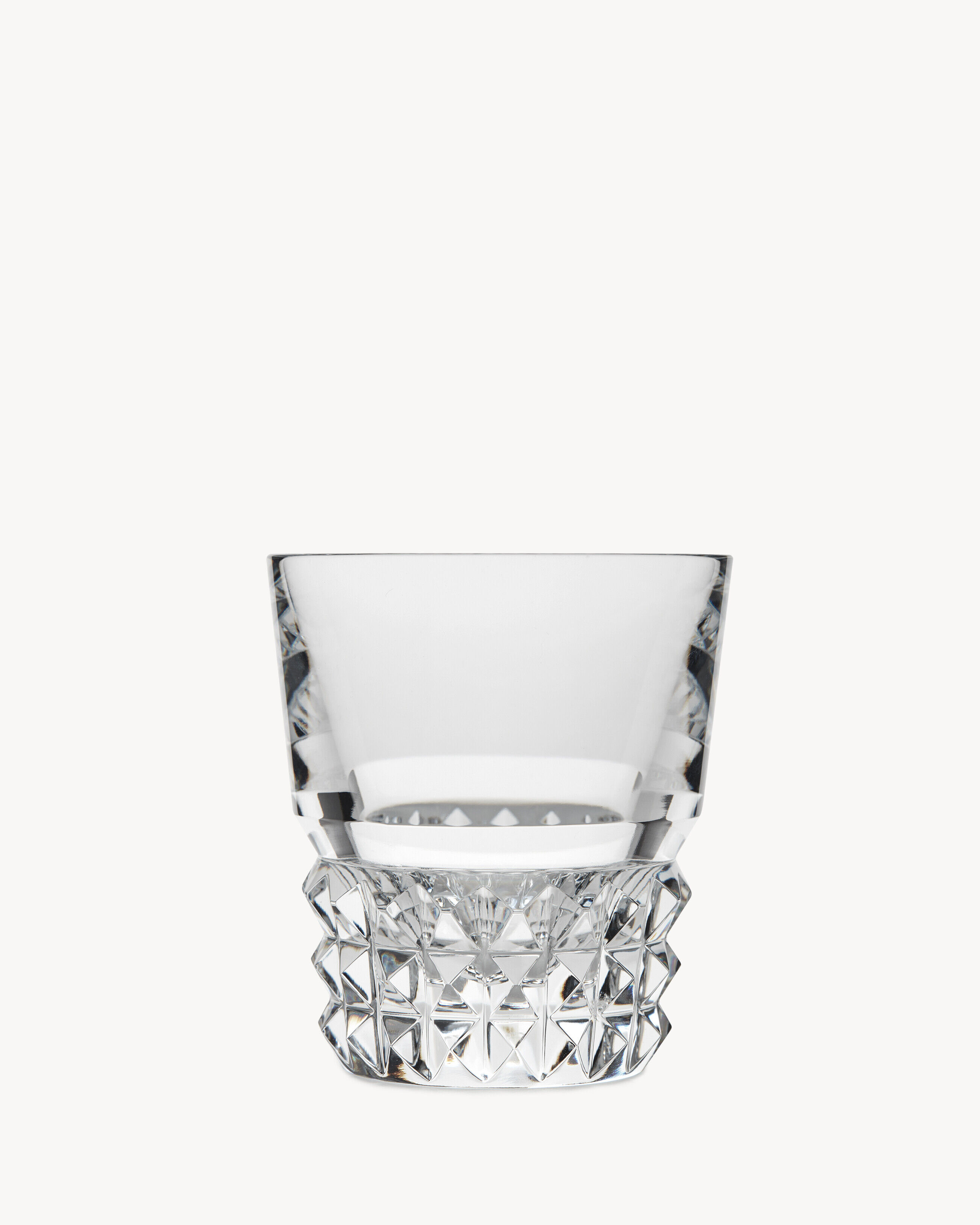 Saint Laurent Baccarat Nancy And Louxor Glasses - Grey