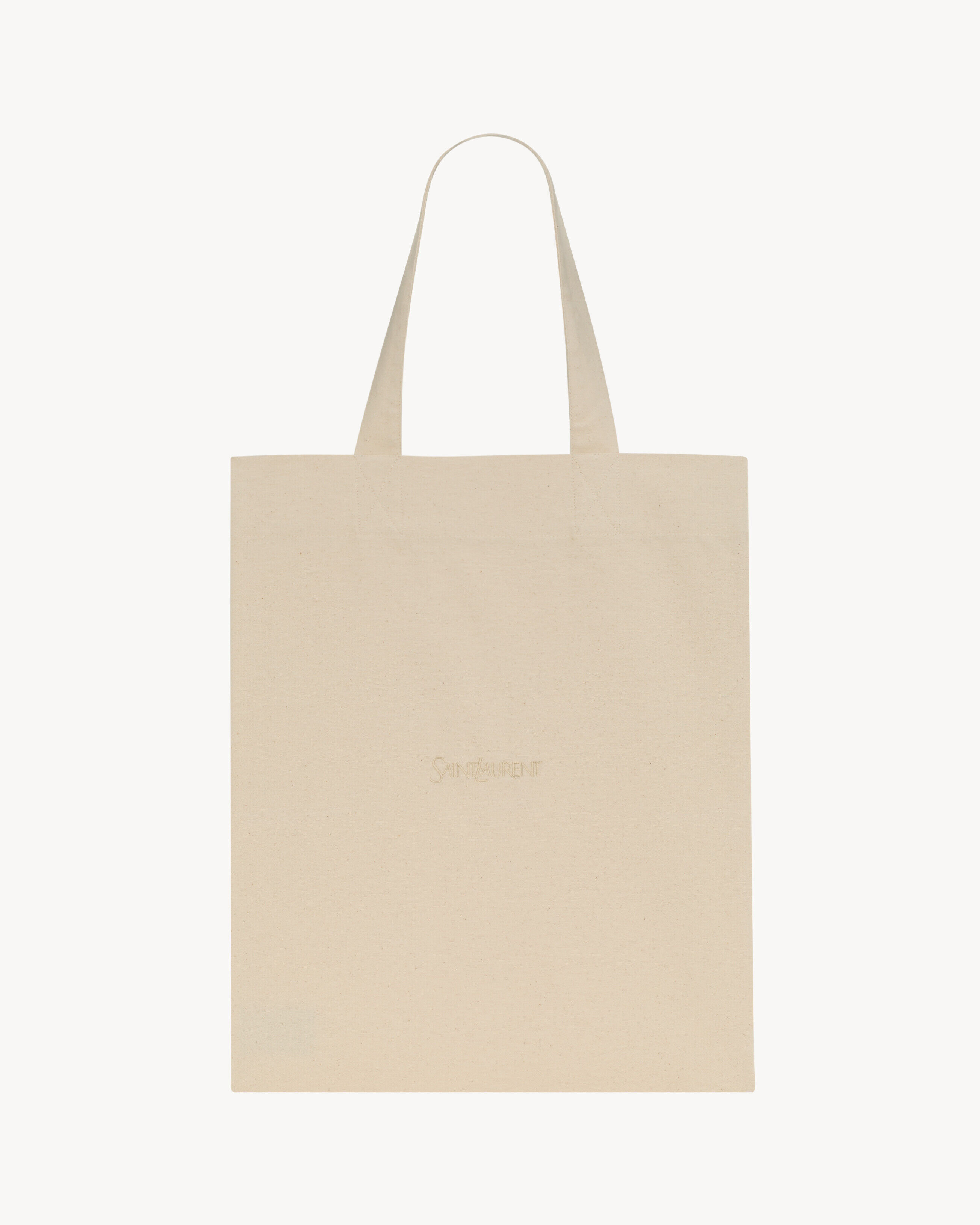 Rive Droite Totebag In Brushed Cotton - Beige