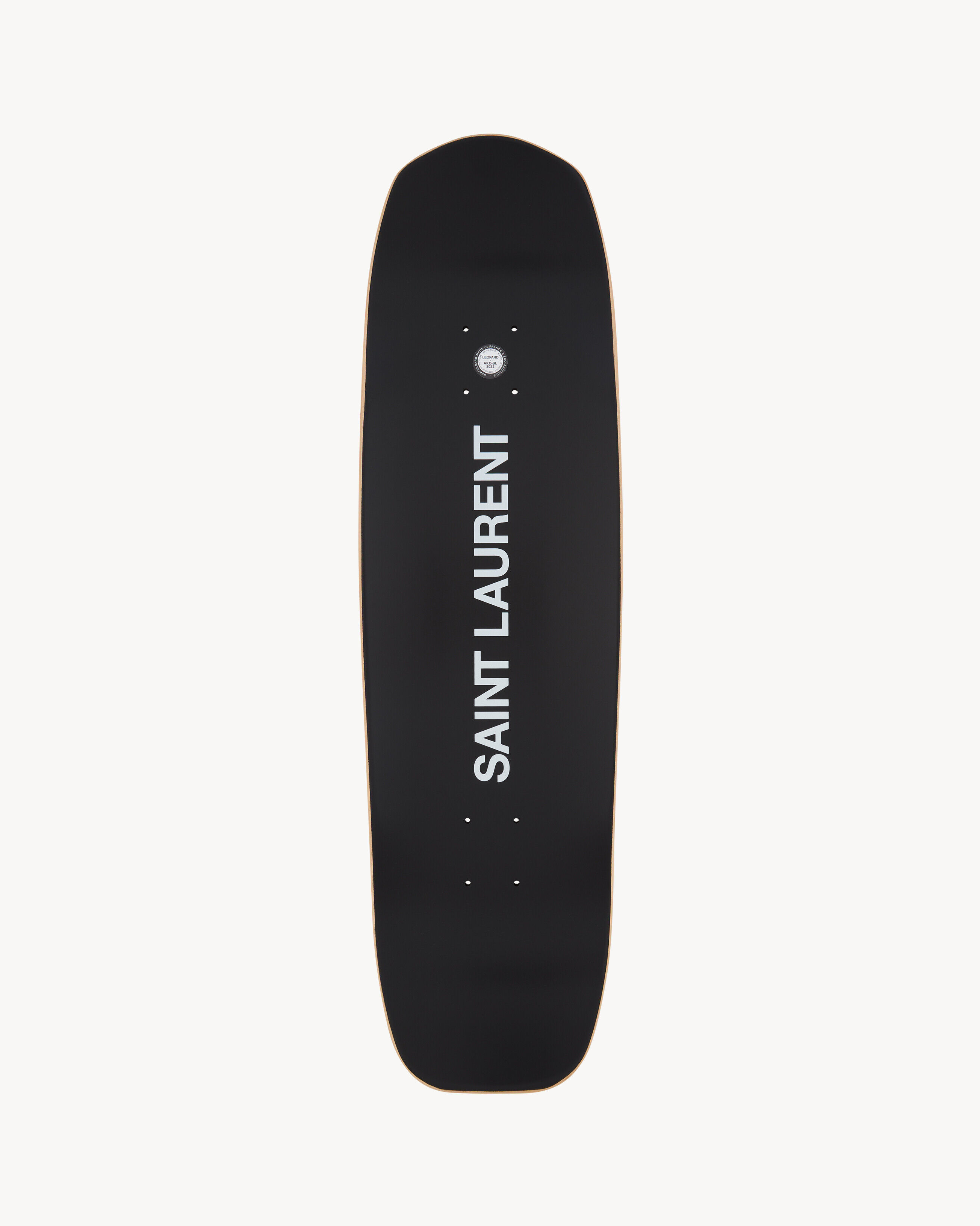 Rive Droite Leopard Skateboard - Black