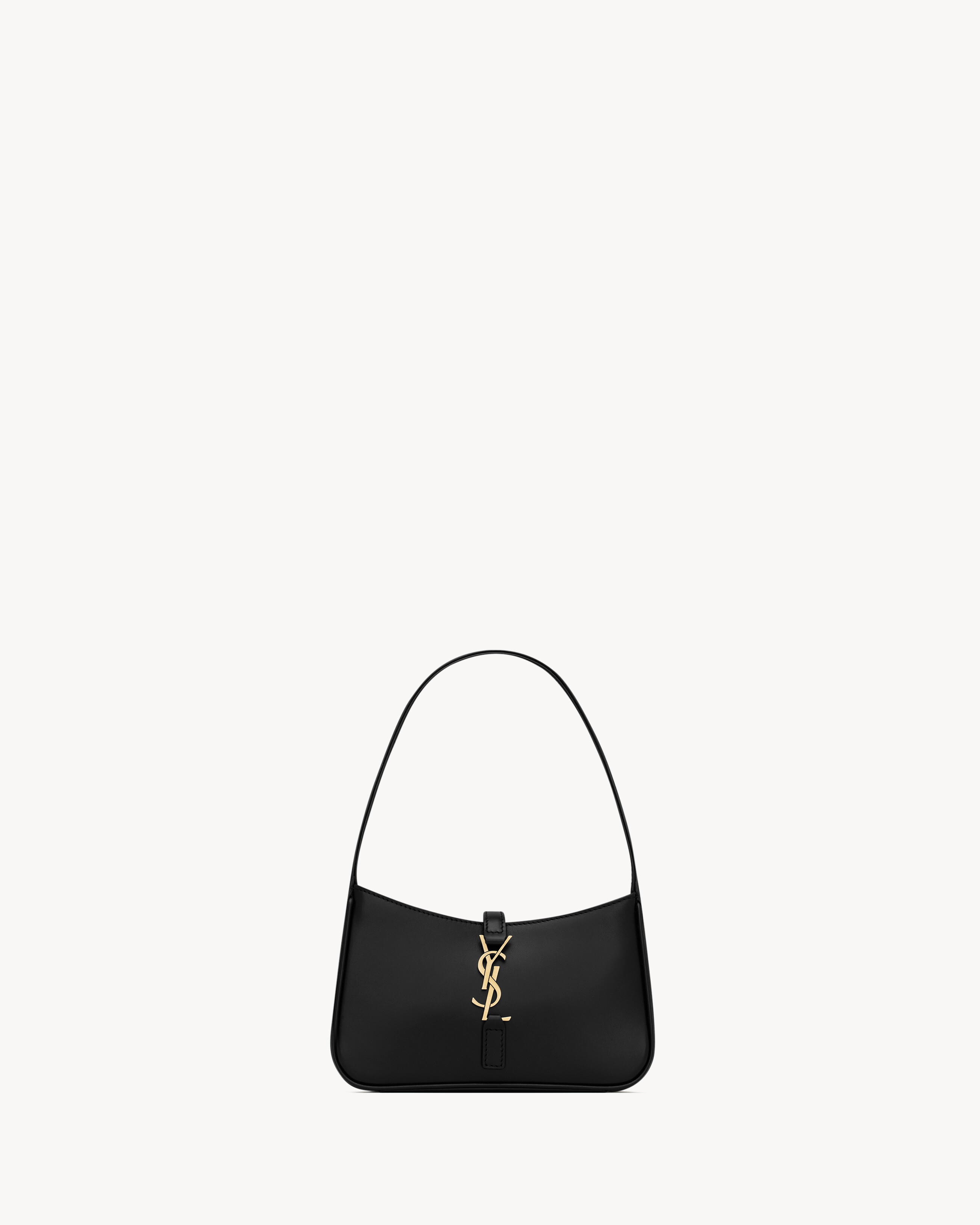 Saint Laurent Le 5 À 7 Mini De Piel Lisa - Negro - Mujer