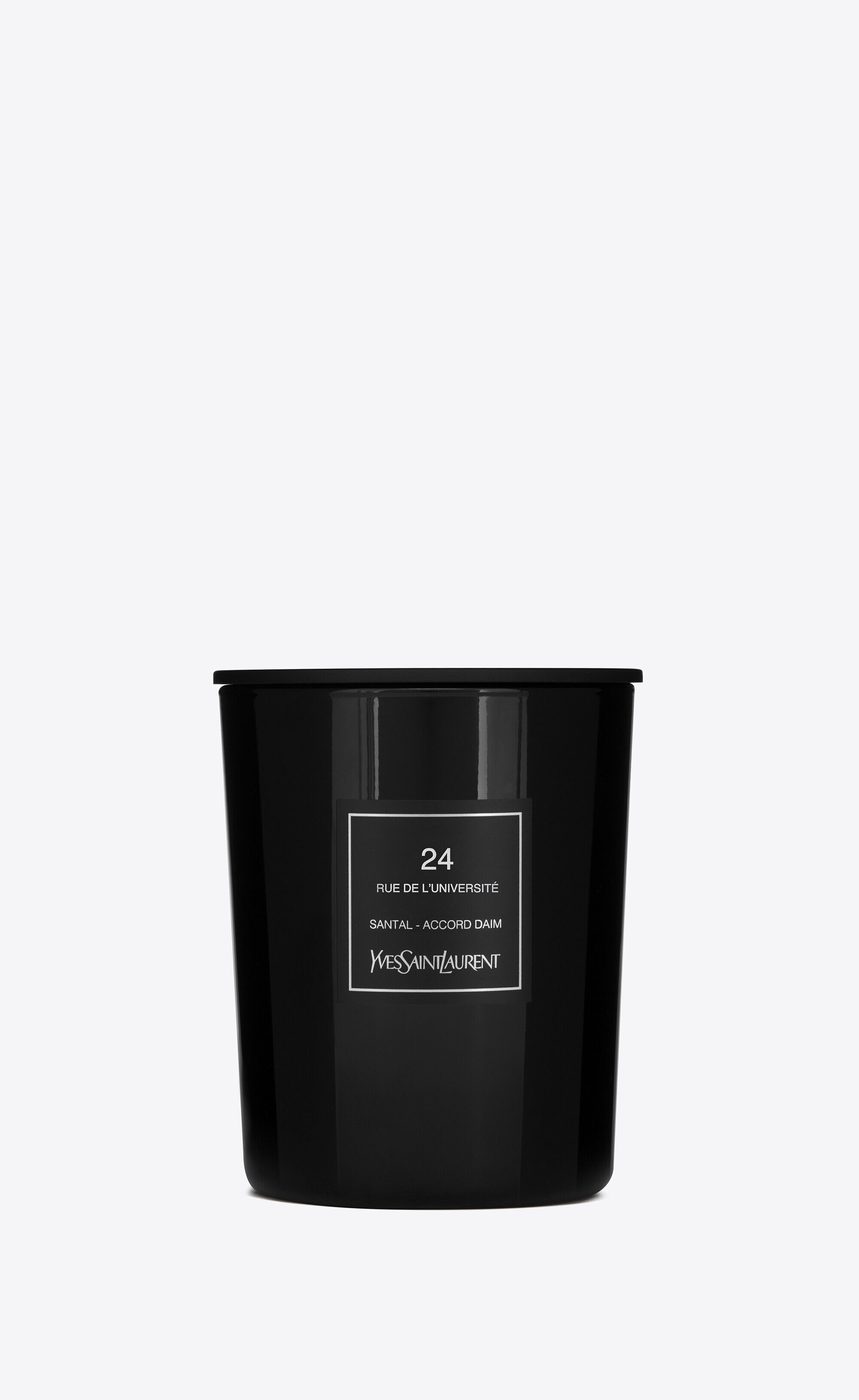 Saint Laurent 24 Rue De L'Université Candle - Black