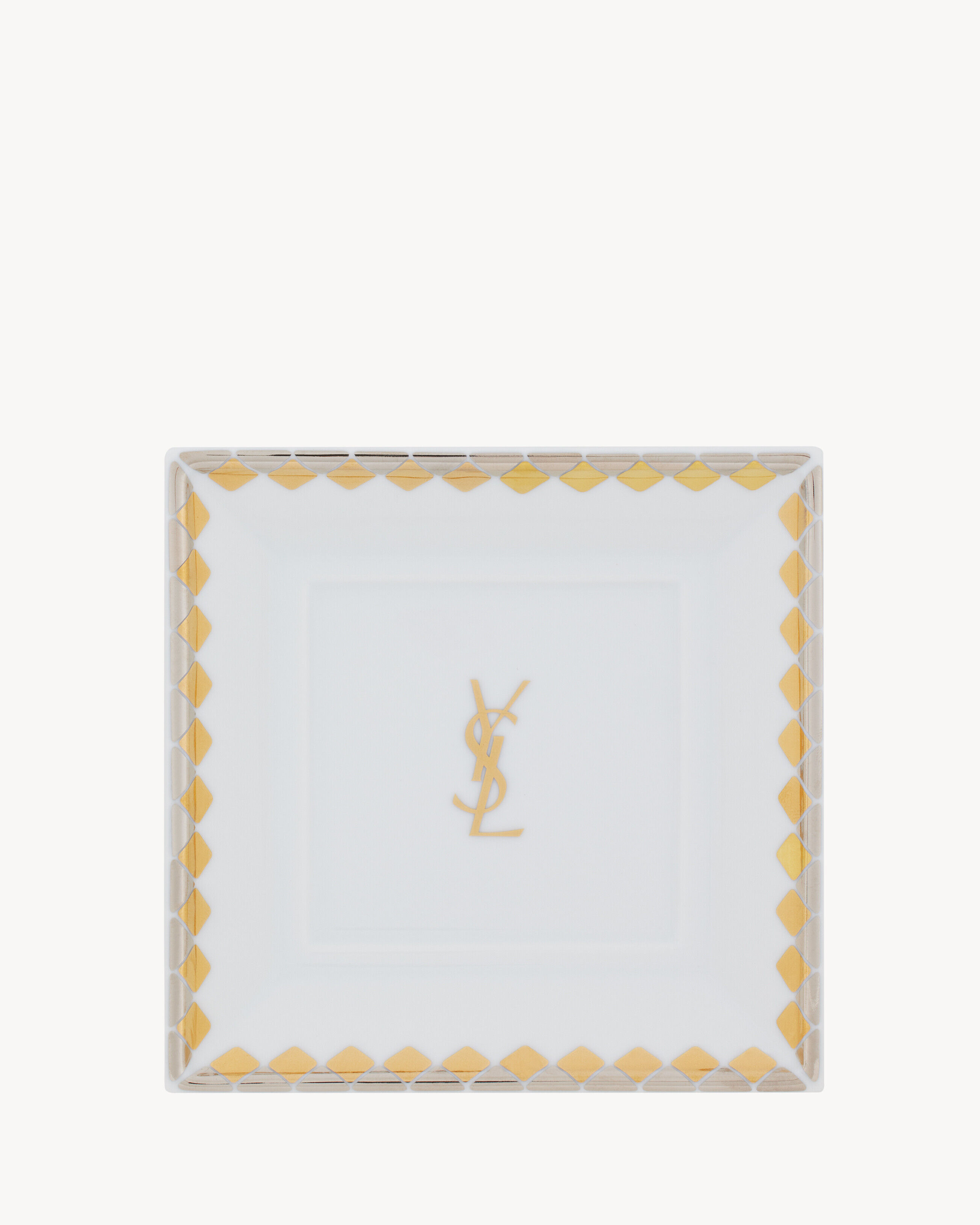 Rive Droite Menara Pin Tray In Porcelain - White