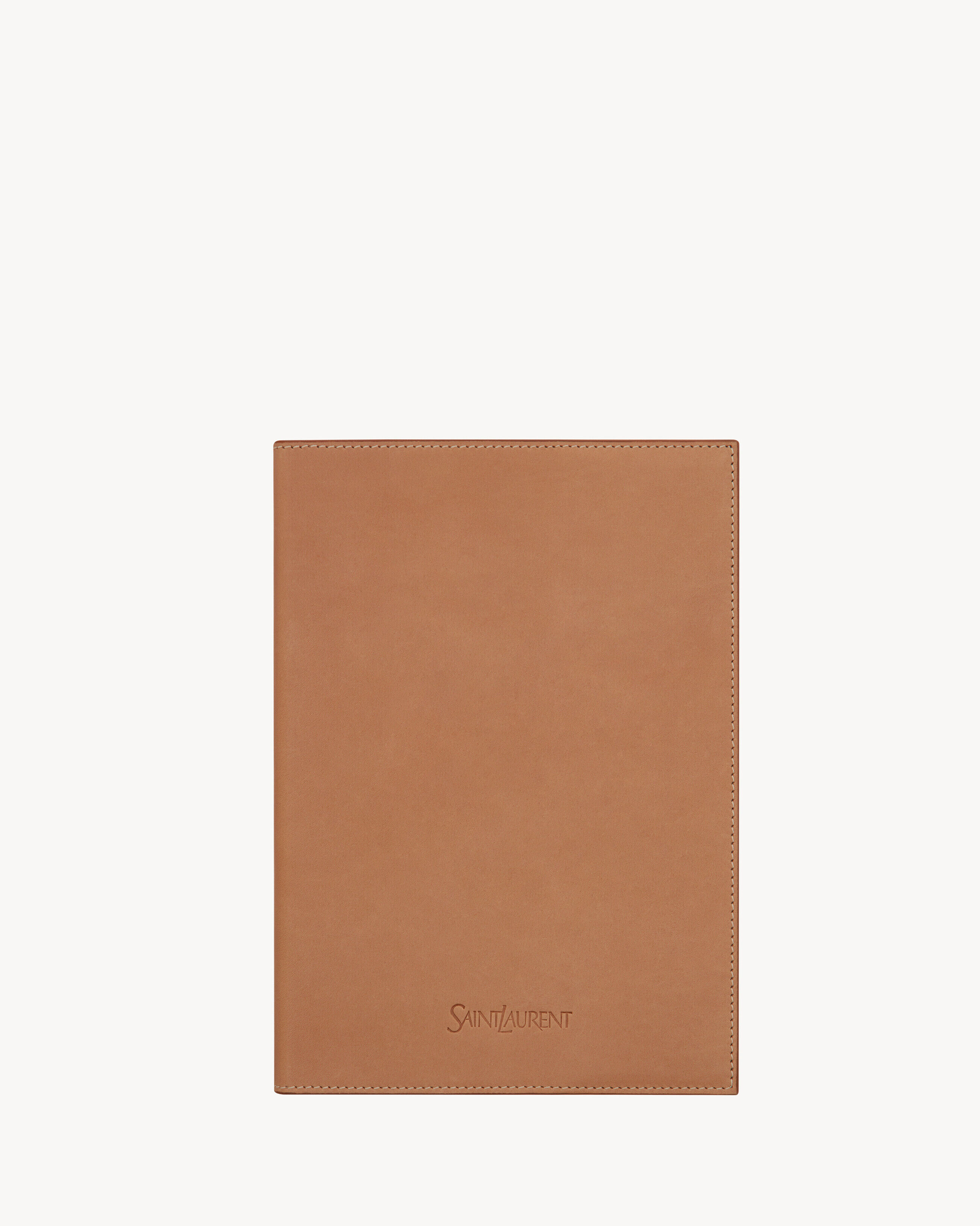 Rive Droite Desk Agenda Cover In Leather - Amber