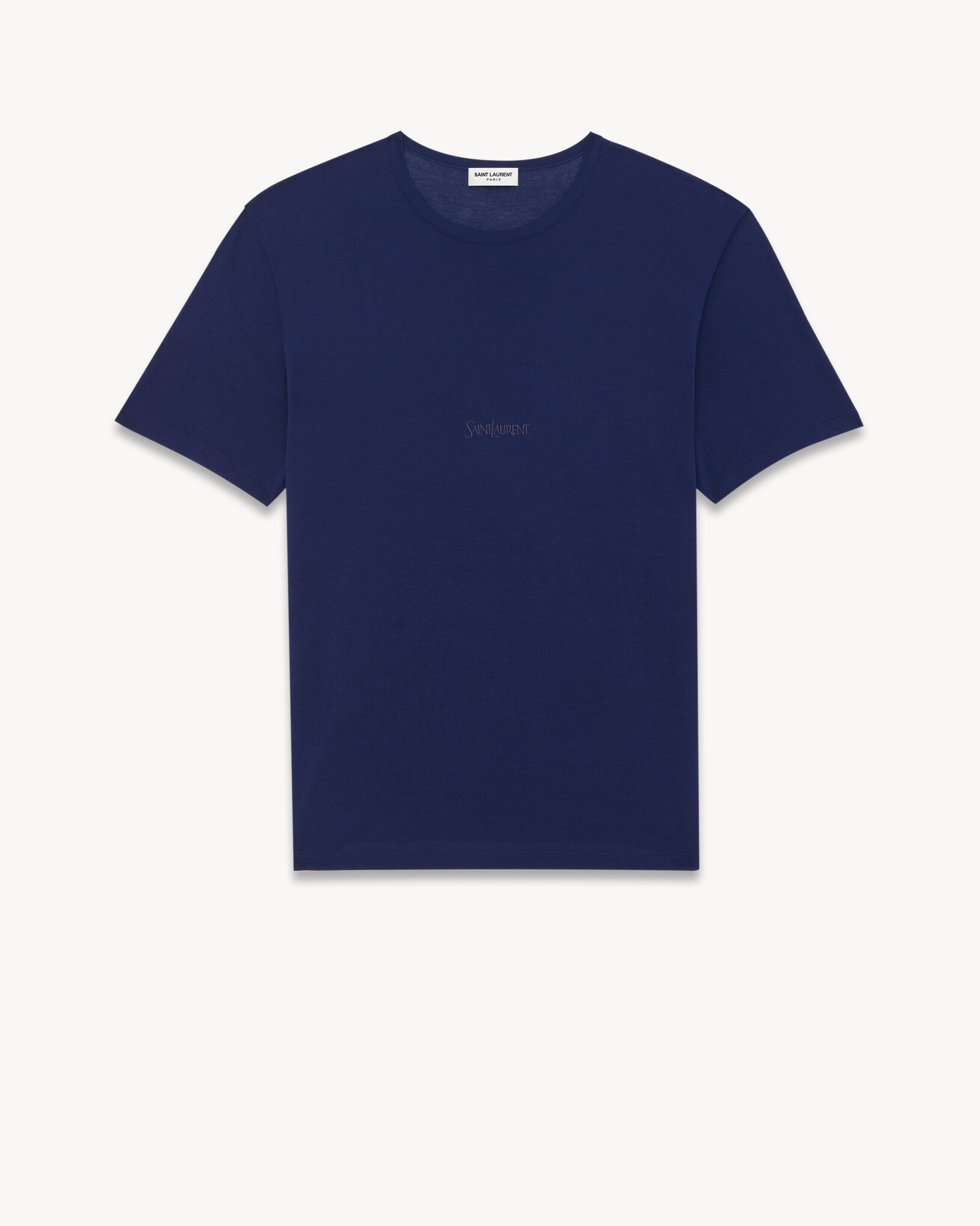 Saint Laurent T-Shirt - Blue - Men - XS