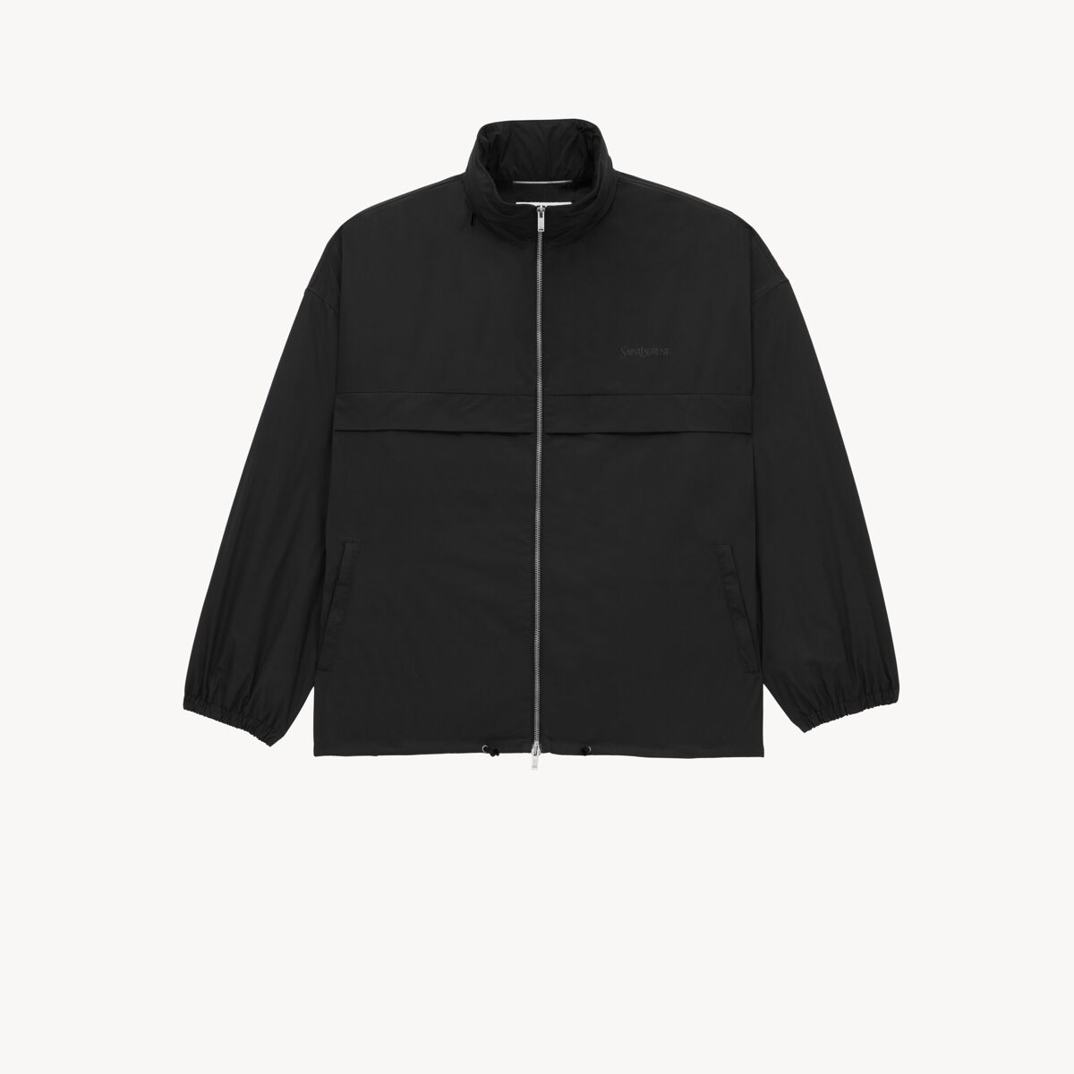 Saint Laurent Blouson In Serge - Black - Men - 34