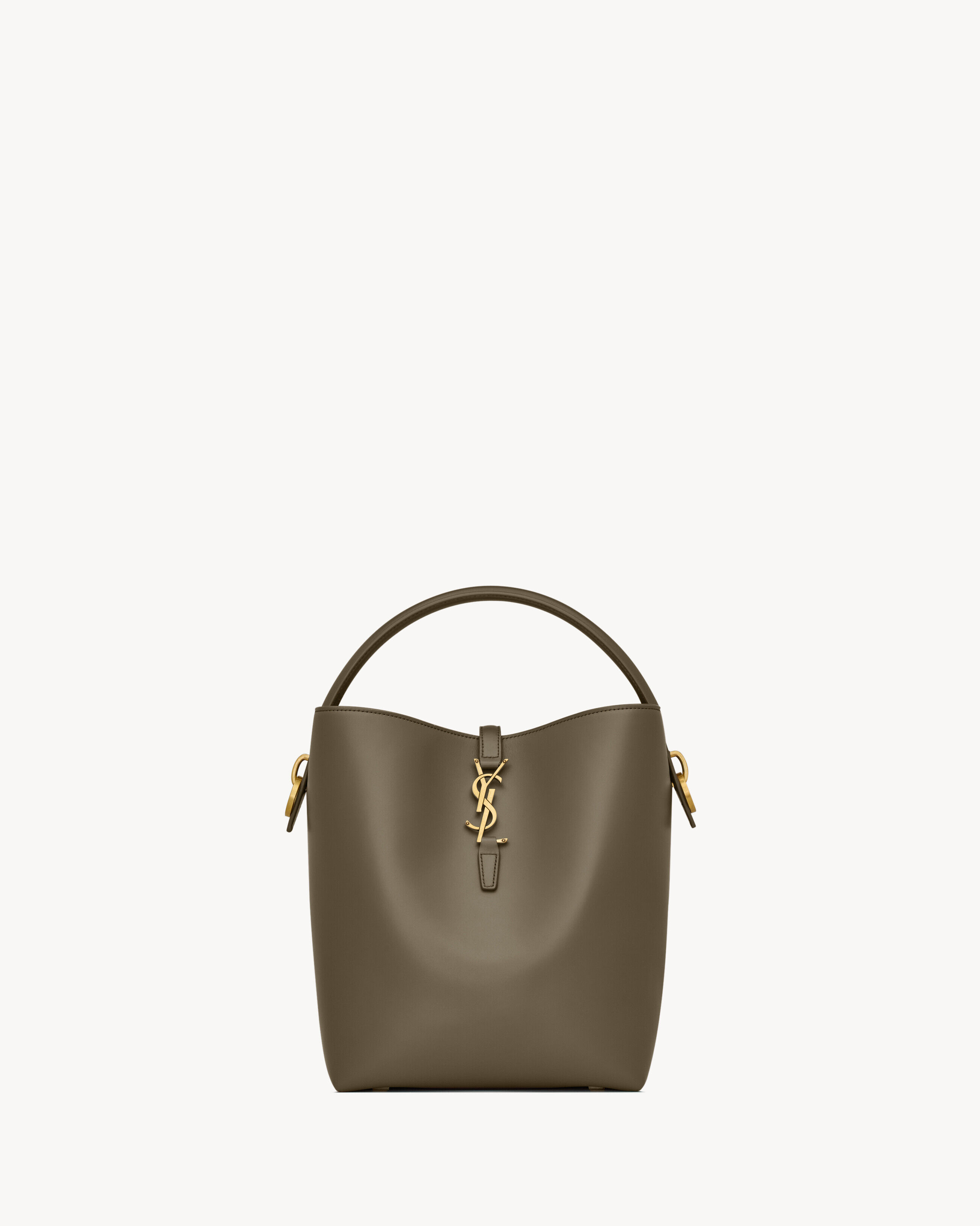 Saint Laurent Le 37 De Piel Brillante - Verde - Mujer