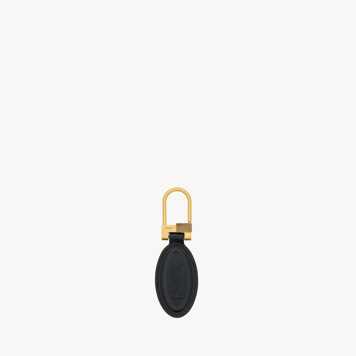 Rive Droite Cassandre Key Ring In Leather - Black