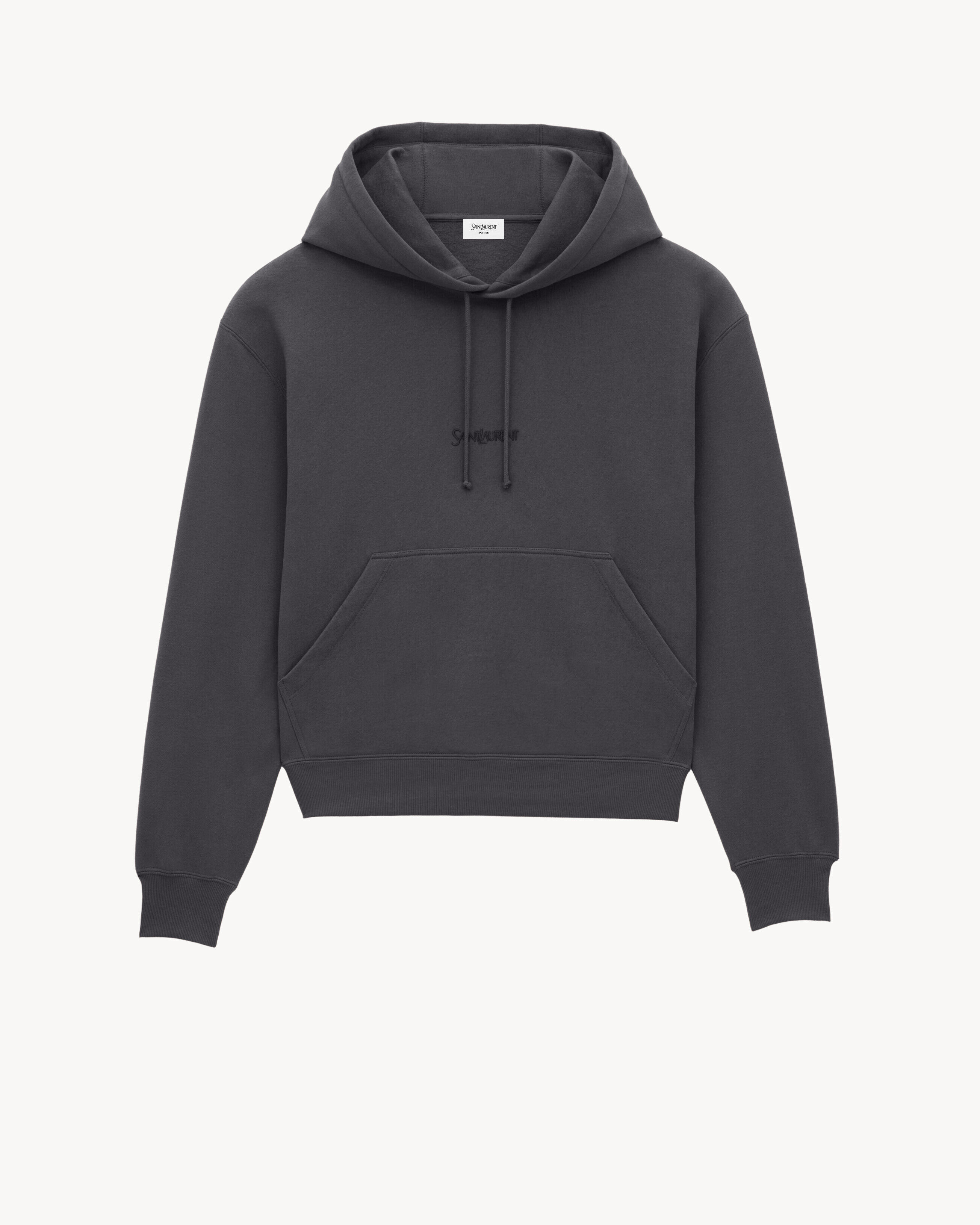 Saint Laurent Hoodie - Grey - Men - XS
