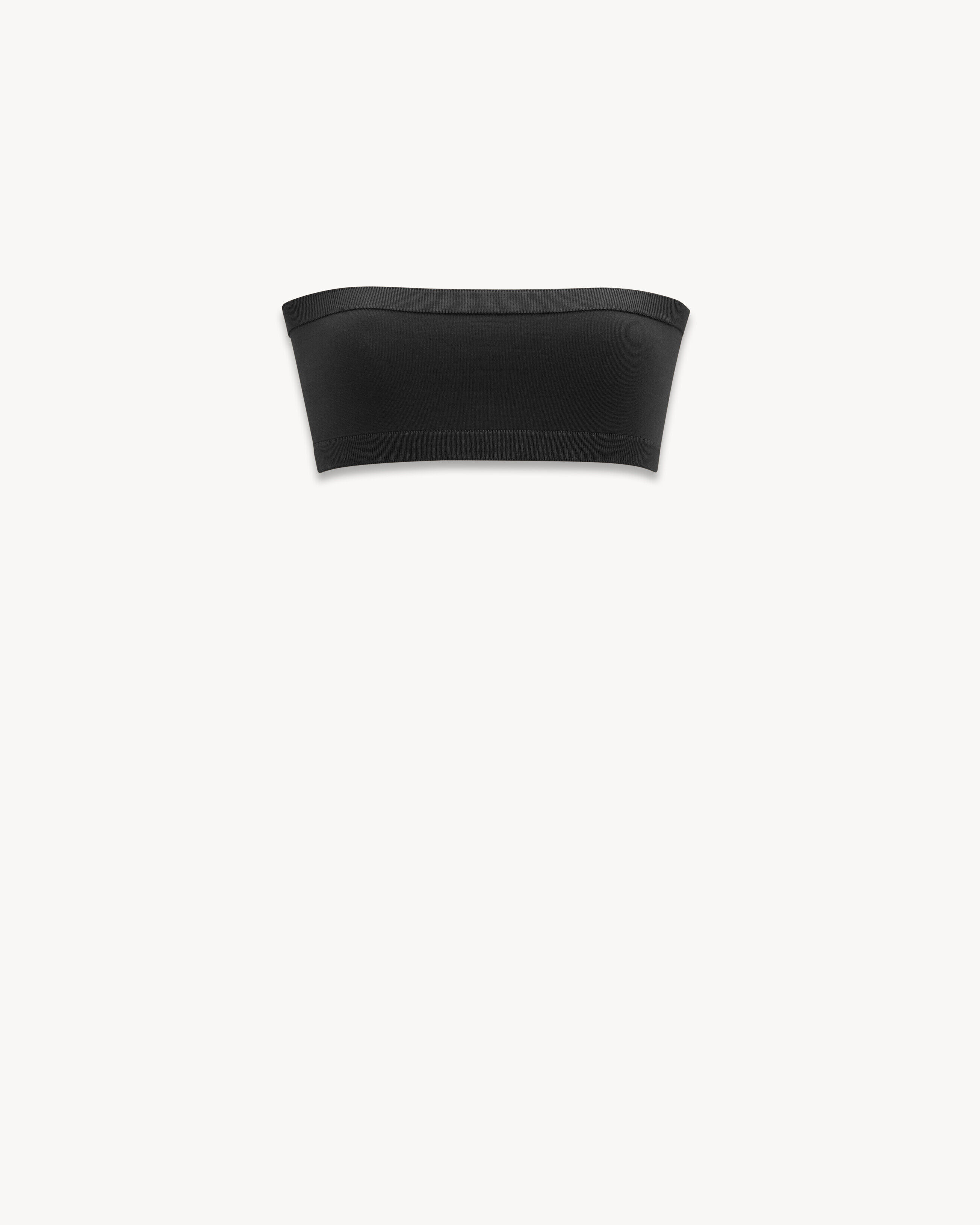 Saint Laurent Knitted Bandeau - Black - Women - L