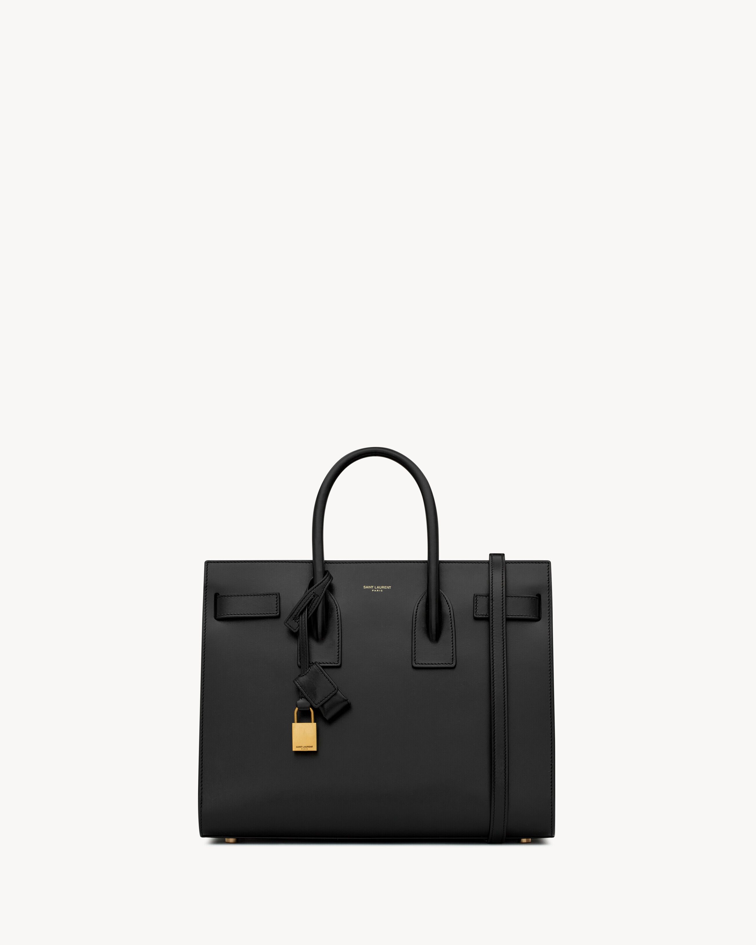 Saint Laurent Sac De Jour In Smooth Leather - Small - Black - Women