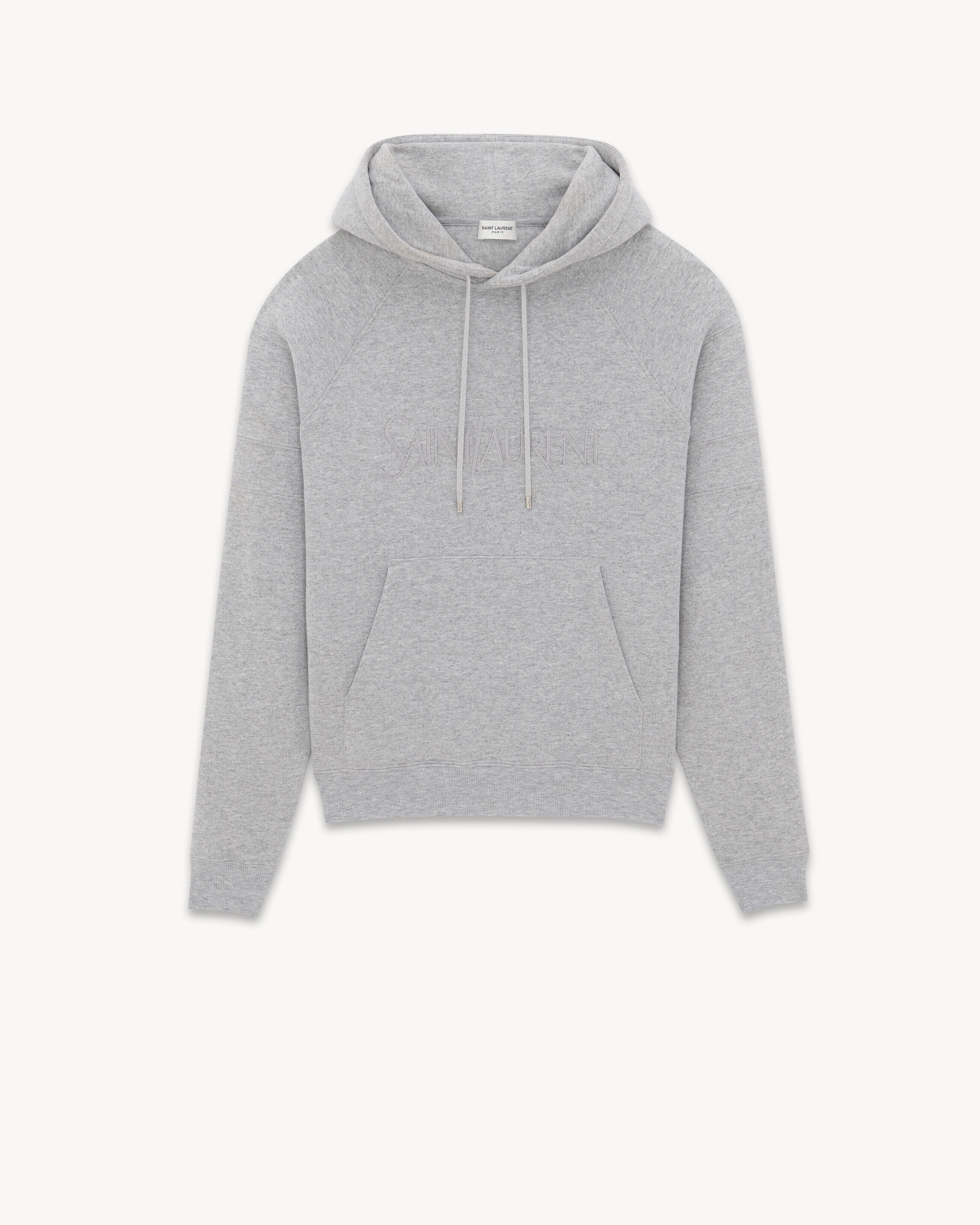 Saint Laurent Hoodie - Grey - Women - XXL
