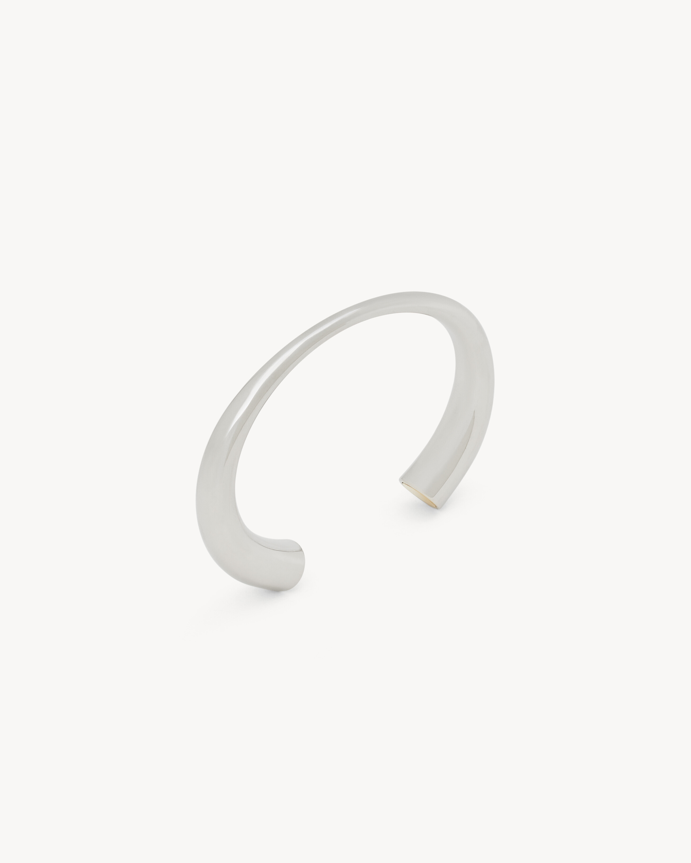 Saint Laurent Trompeten-Armband Aus Metall - Silber - Herren - S