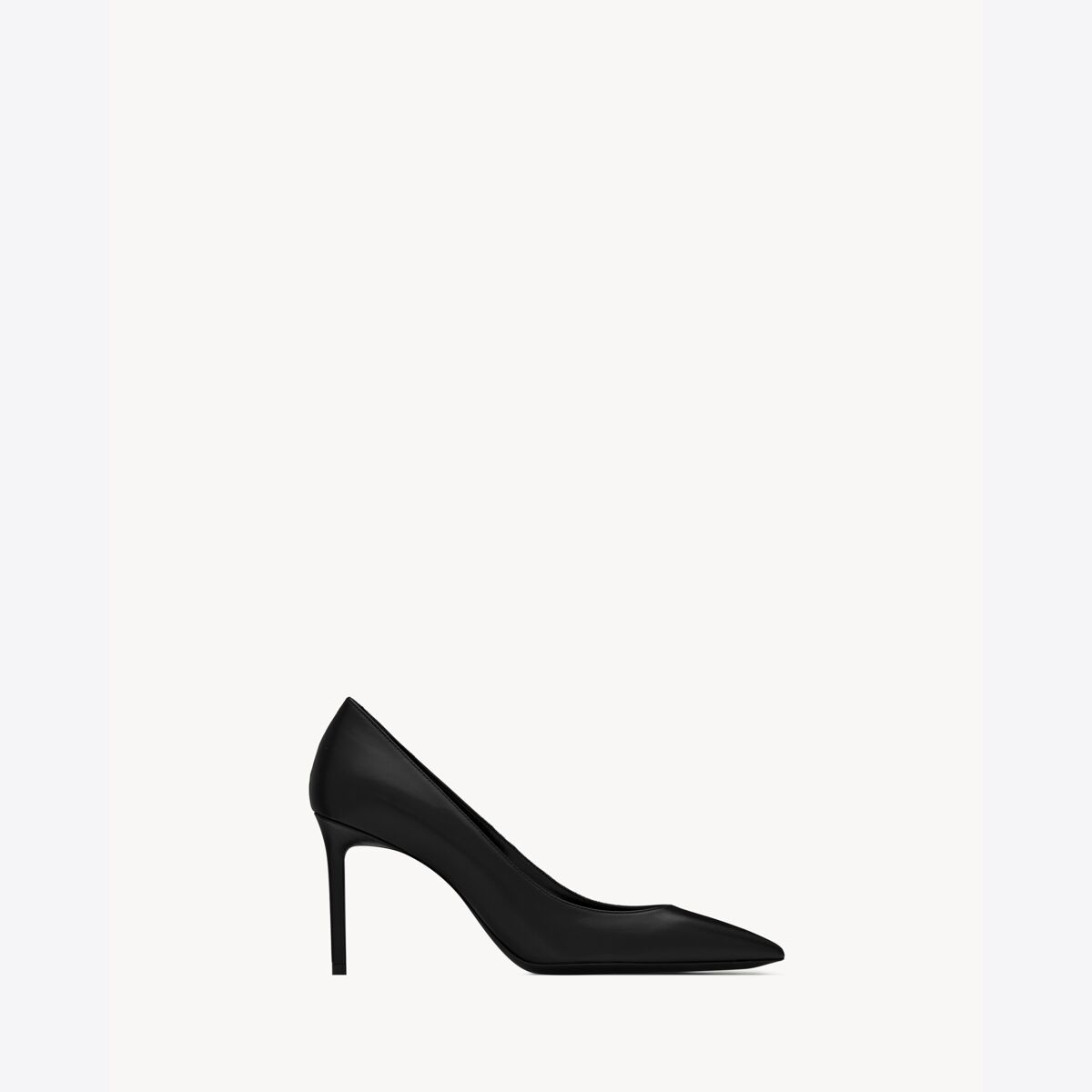 Saint Laurent Anja Pumps In Smooth Leather - Black - Women - 3.5